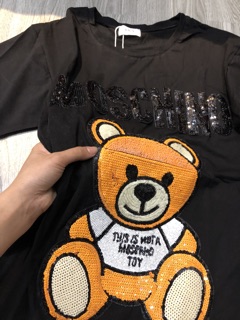 Combo 2 áo moschino [ kèm ảnh thật chụp tại shop ]