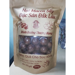 500g mắc ca sấy nứt đăk lăk