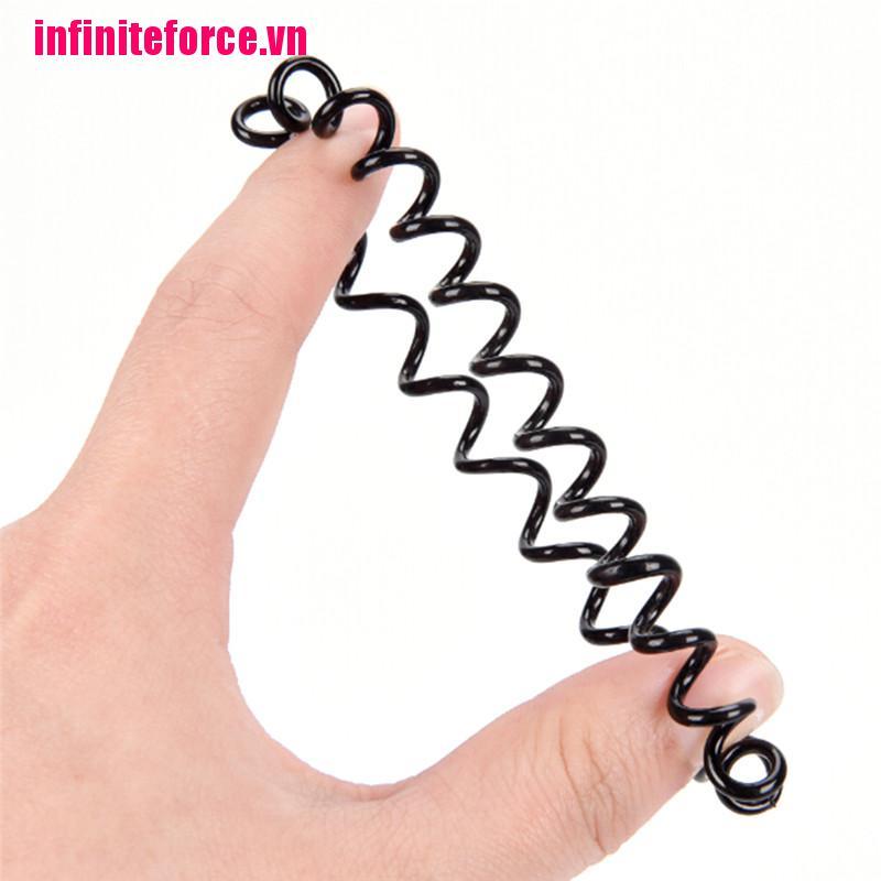 Bộ 10 Dây Cột Tóc Dạng Xoắn Thời Trang