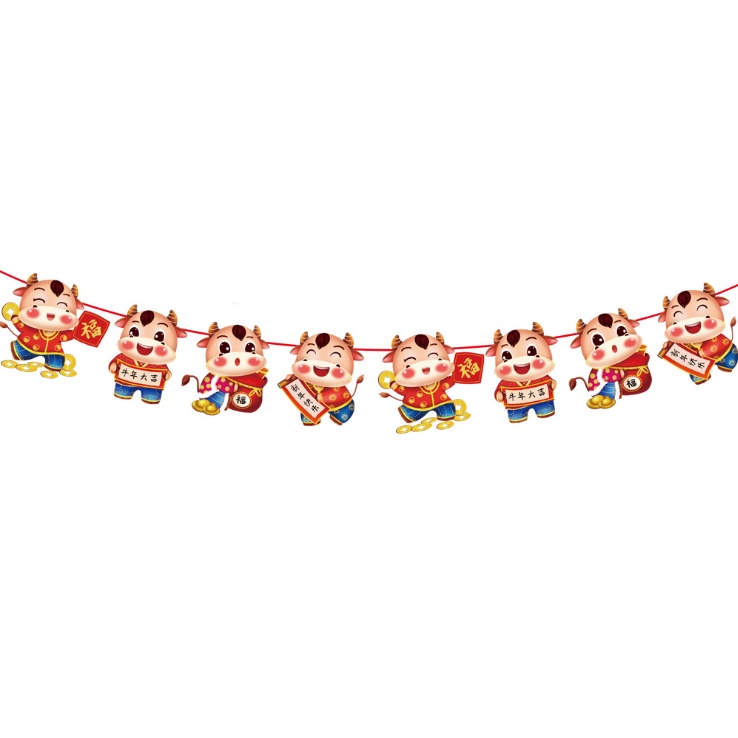 Cờ trang trí tết mẫu 22