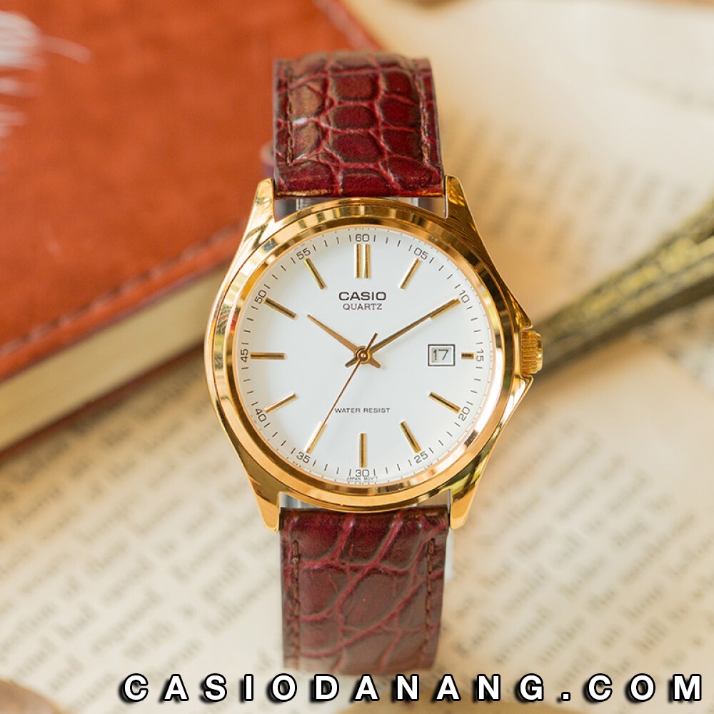 Đồng hồ nam dây da Casio chính hãng Anh Khuê MTP-1183Q-7ADF (38mm)