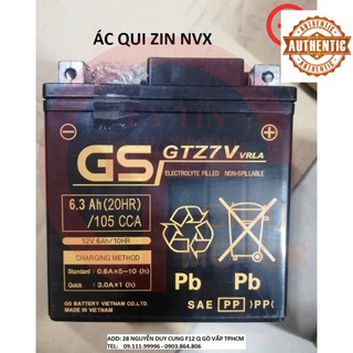 Yamaha od - bình ắc quy zin nvx yamaha