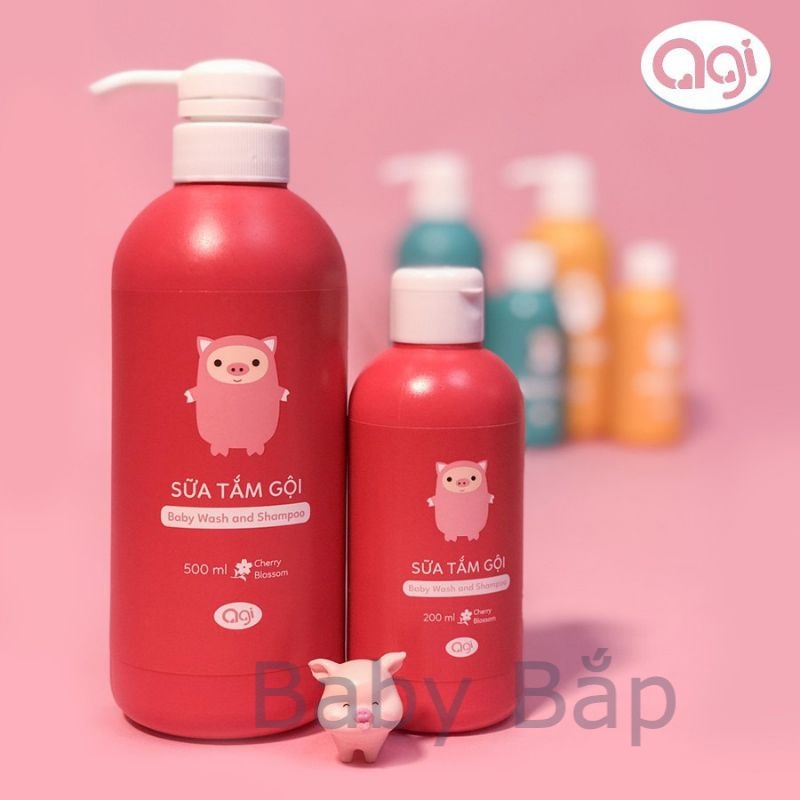 Sữa Tắm Gội Agi 200ml và 500ml