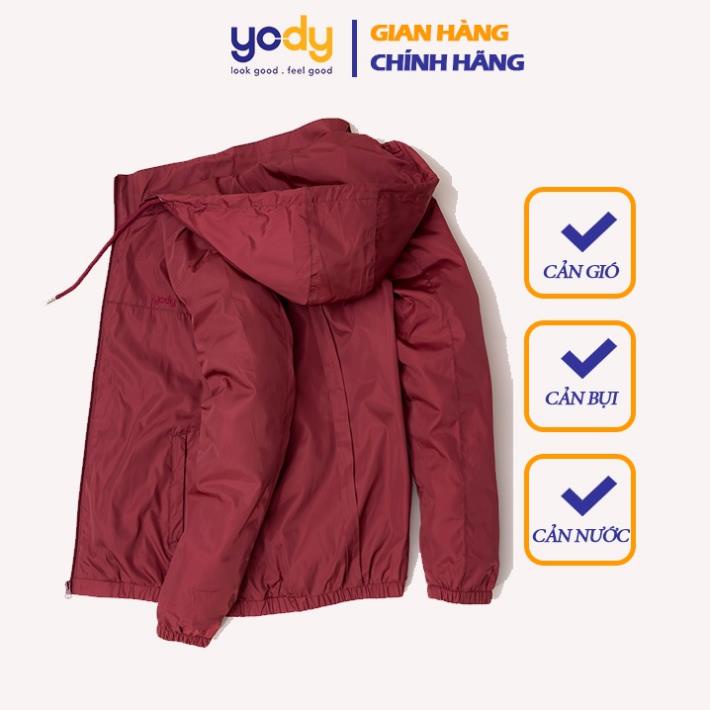 Áo khoác gió nam YODY cao cấp Áo gió nam 2 lớp chống gió chống nắng cản bụi, giữ ấm tốt AKM3013 - SIÊU HOT 2022 #