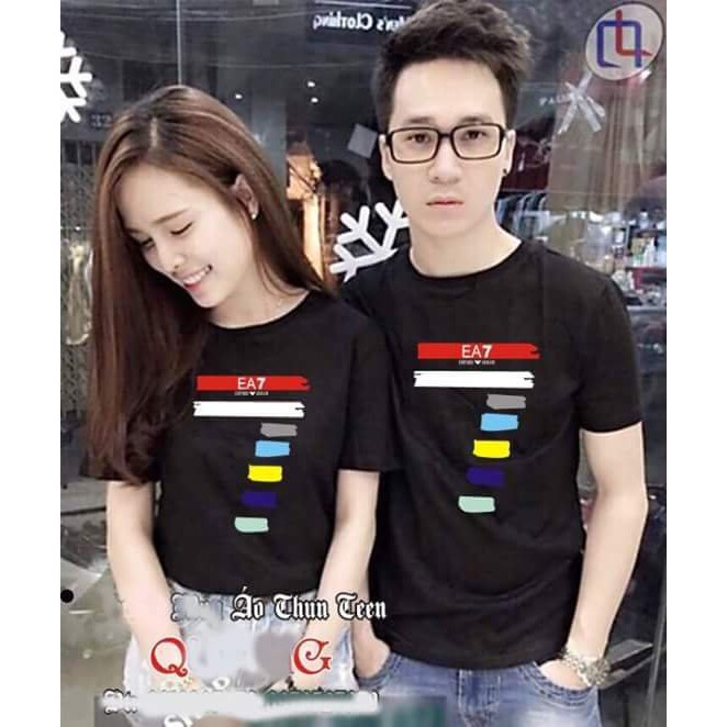 Áo Đôi Màu HÌnh Số 7