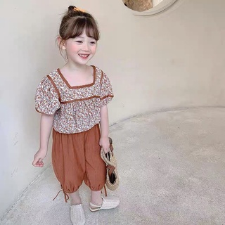 BỘ LỬNG TAY BỒNG MẶC HÈ CHO BÉ GÁI 1 ĐẾN 5 TUỔI