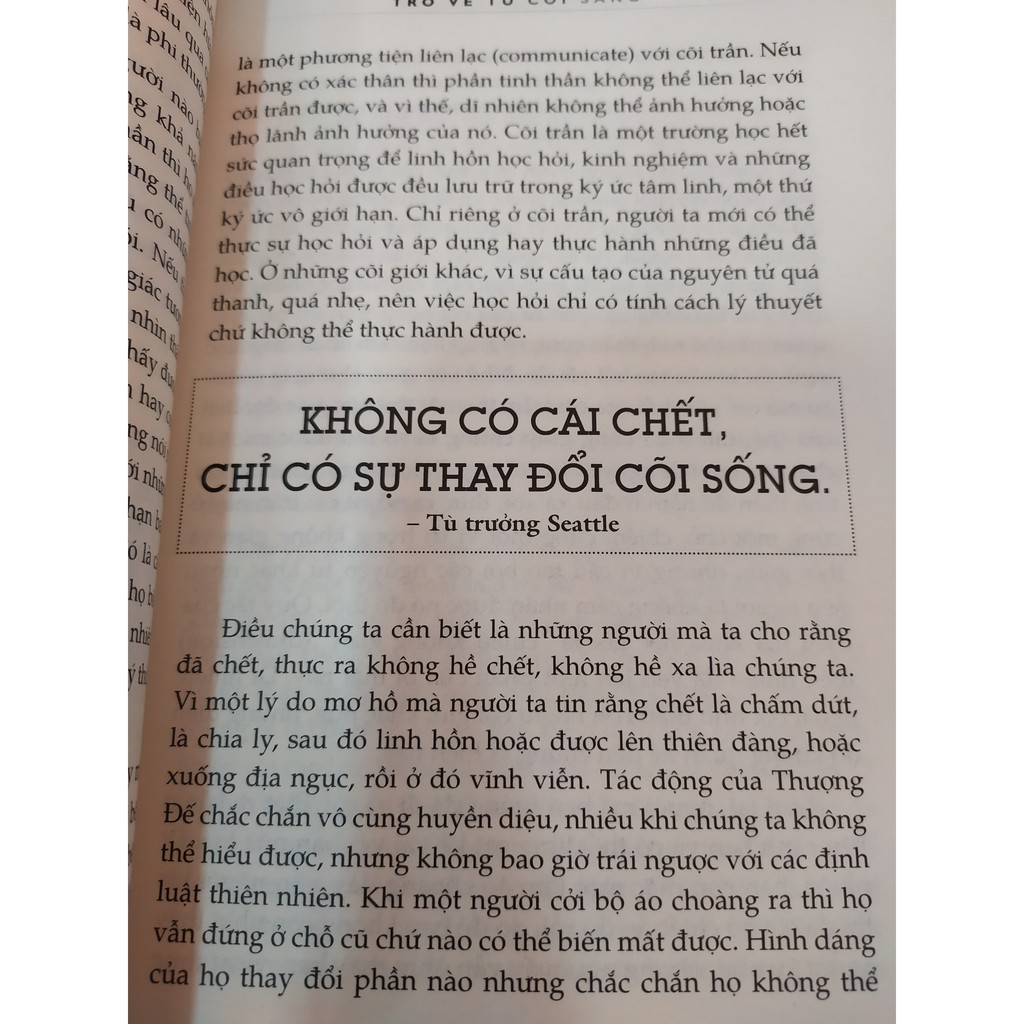 Sách - Trở Về Từ Cõi Sáng - 8935086849835 | BigBuy360 - bigbuy360.vn