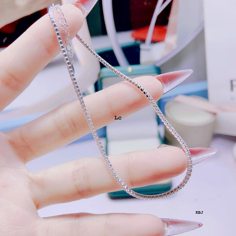 Lắc tay nữ - lắc tai dải giá bạc ta - đeo ôm tay - phụ kiện thời trang