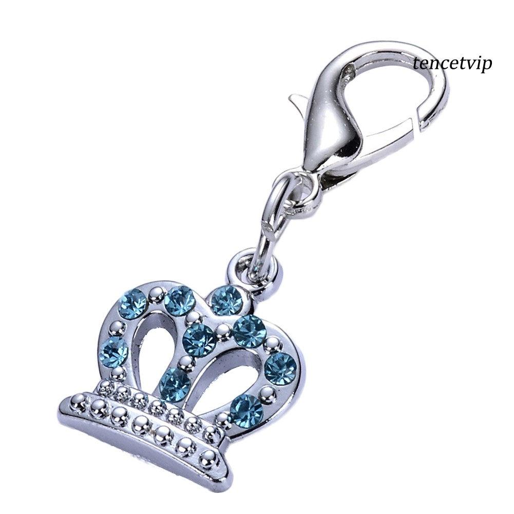 vòng cổ Hợp Kim Hình Vương Miện Đính Đá Xinh Xắn Cho Thú Cưng