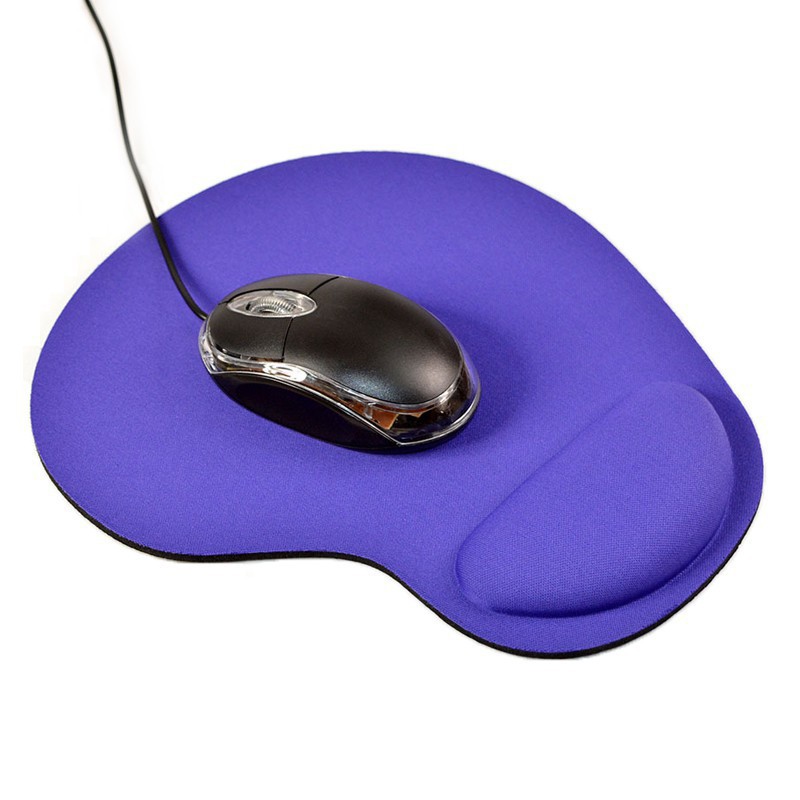 Miếng Lót Chuột Máy Tính Hỗ Trợ Cổ Tay Chống Trượt Mềm Mại Cho Máy Tính Laptop D.F.Eva