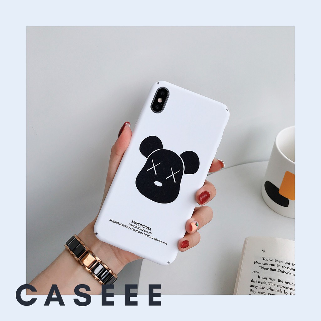 Ốp lưng iPhone vỏ cứng " KAWS WHITE" iPhone 6/7/8/X/XS/XSMax/XR