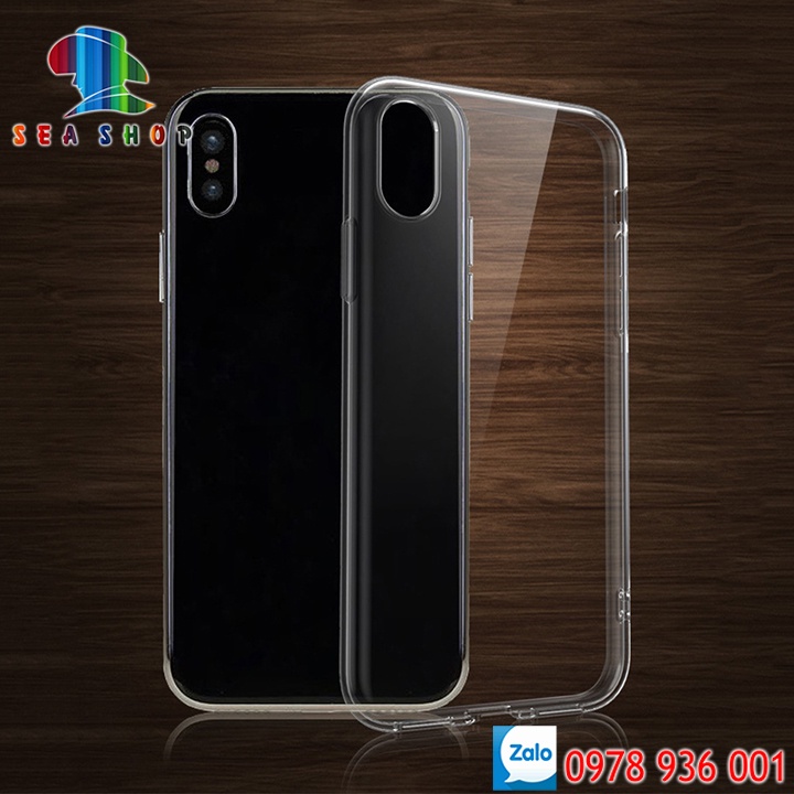 Ốp Lưng nhựa dẻo Silicon -Các Đời iPhone 5, 6, 7,8 Plus, X, XR, XS Max, 11 Pro, 12 Mini, 13 Pro Max - Trong suốt