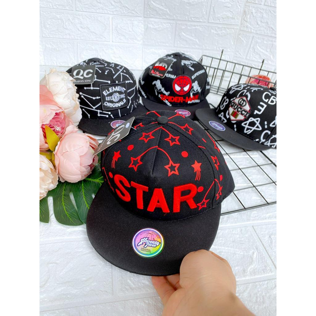 MŨ LƯỠI TRAI HIPHOP STAR CHO BÉ