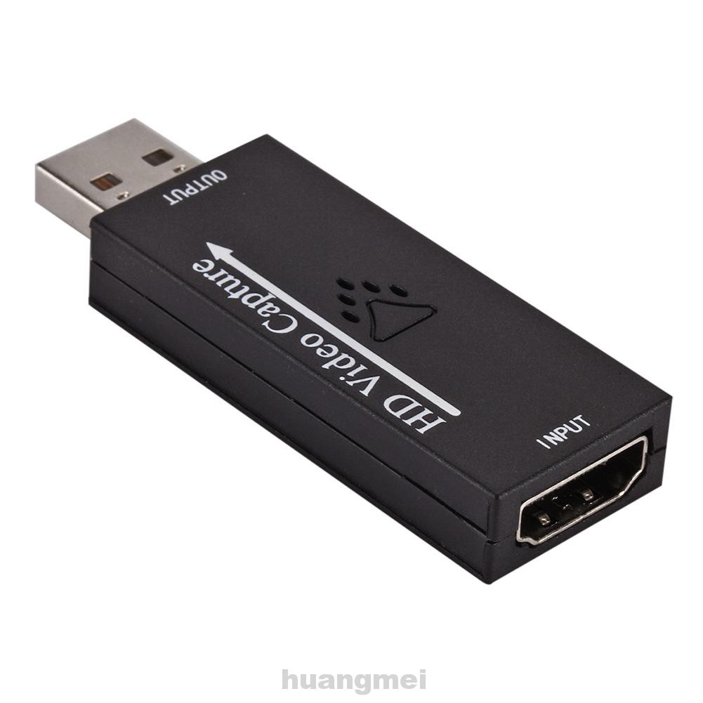 Teaching Portable HD 1080P Broadcast Gaming Audio Home Office Live Stream HDMI To USB 2.0 Video Capture Card
