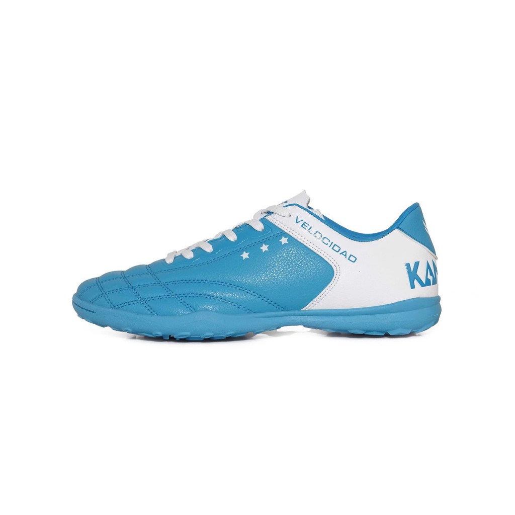 Giày đá bóng Kamito Quang hải Velocidad 3 chính hãng màu Xanh gót trắng NEW 2021