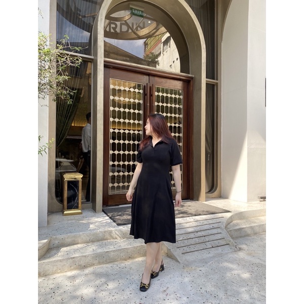 Bigsize - Đầm Polo Xoè Dài Có tới 110kg