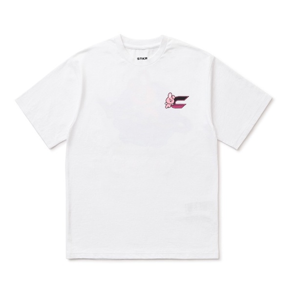 LINE FRIENDS BT21 UNIVERSE SPACE T-SHIRT ÁO IN HÌNH BT21 CHỦ ĐỀ KHÔNG GIAN