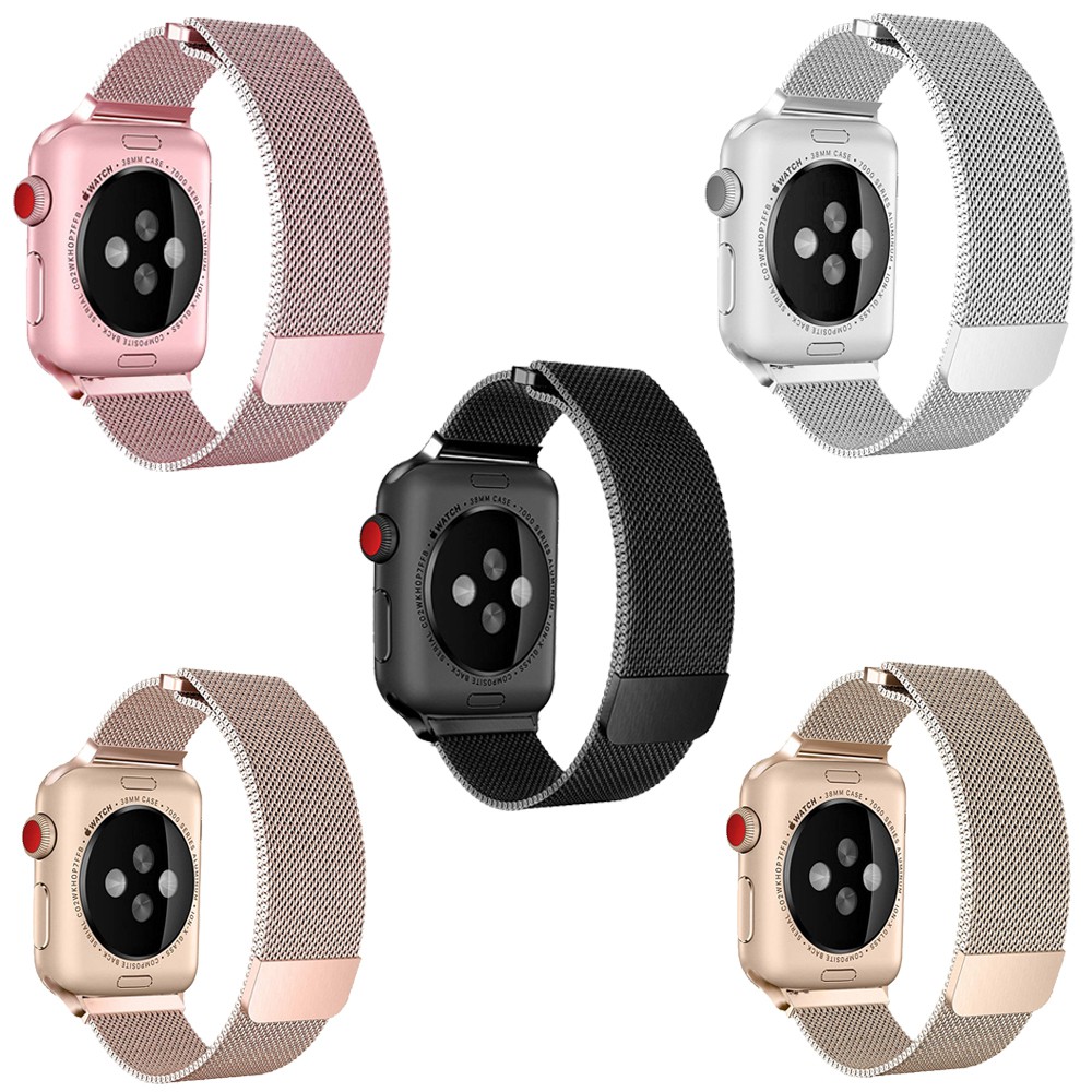 Dây Inox Milanese Cho ĐồNg Hồ apple 45mm 41mm 44mm 40mm 42mm 38mm 7 se 6 5 4 3