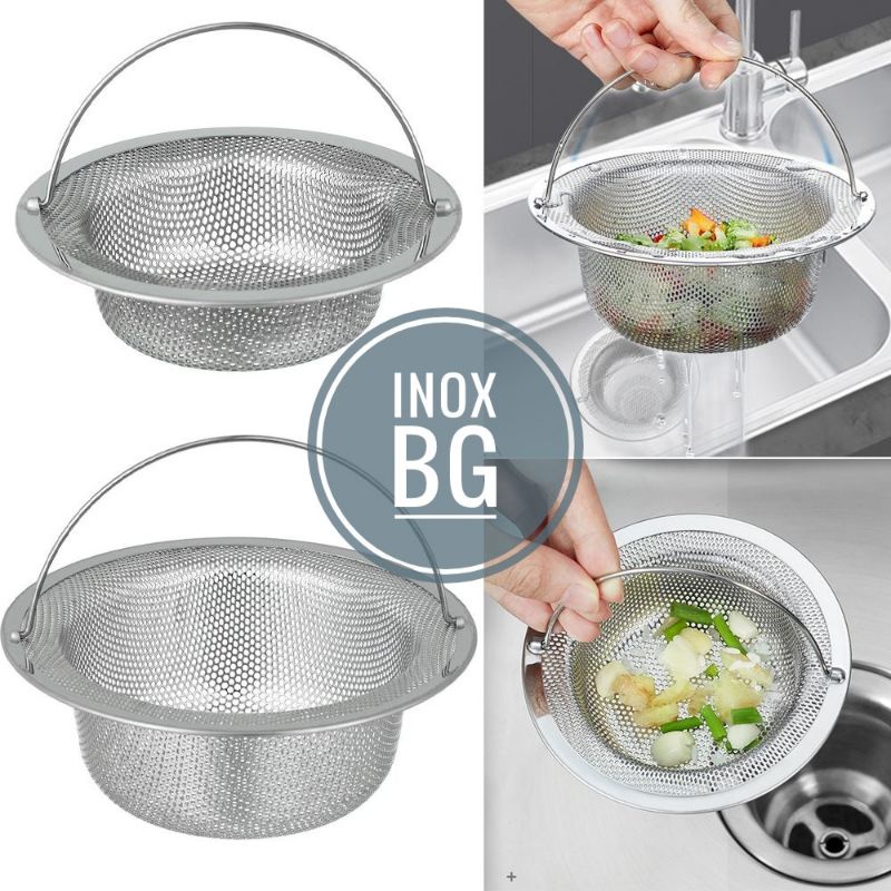 [INOX 304] Lưới Lọc Bồn Rửa Chén Kích Thước Lớn