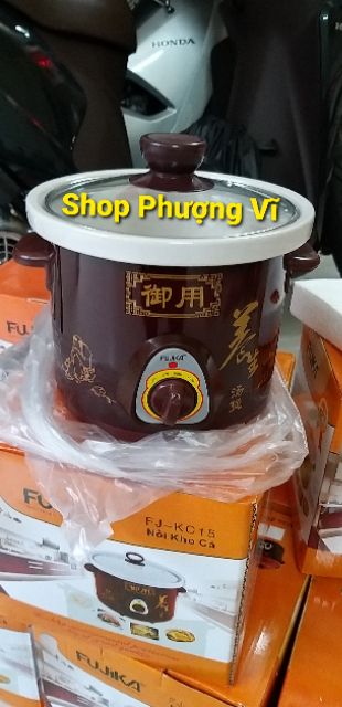 Nồi hầm cháo kho cá kho thịt nồi điện lõi bằng sứ 1.5L