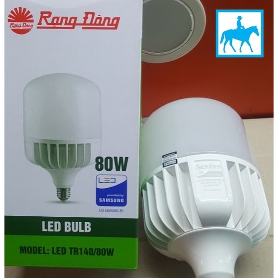 Bóng đèn Rạng Đông 80W LED Bulb trụ E27 - Rạng Đông 80W LED Bulb trụ E27
