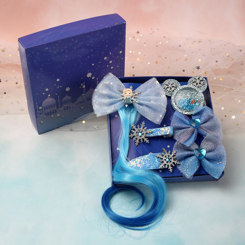 lược đặt cho cô gái kẹp tóc trẻ em kẹp tóc dây buộc tóc phụ kiện em bé công chúa AKKU