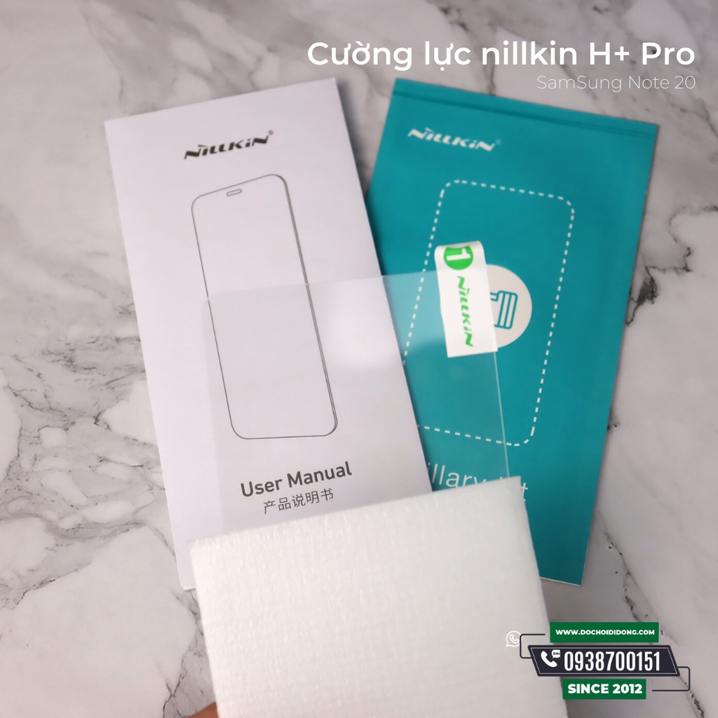 Miếng Dán Cường Lực Samsung Note 20 Nillkin Amazing H+ Pro