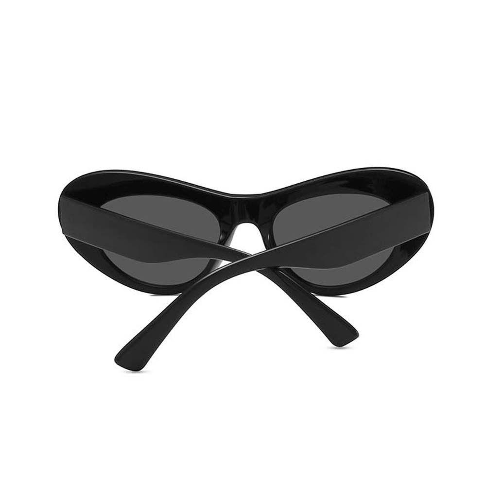 Kính Mát Gọng Oval Họa Tiết Da Báo Phong Cách Retro Thời Trang Chống Tia UV400