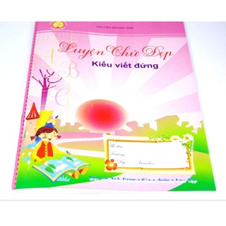 Vở luyện chữ đẹp chữ đứng