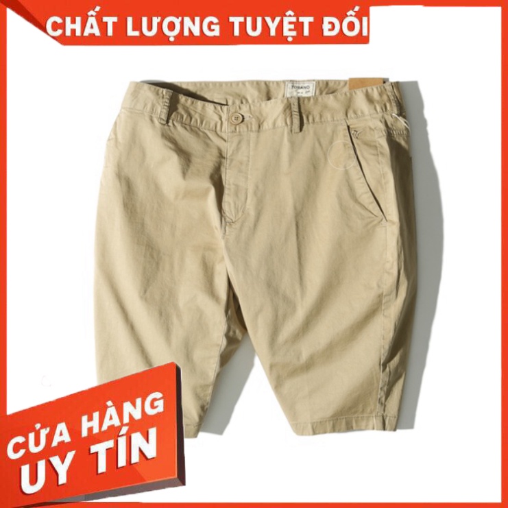 Quần Short Kaki TORANO Nam basic chất vải thoát mát hạn chế nhăn nhàu BK009 - Hàng nhập khẩu