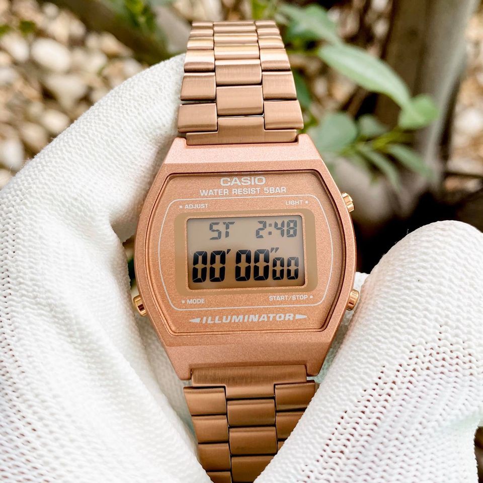 Đồng hồ nữ Casio B640 Gold Rose - vàng hồng HYMA shop