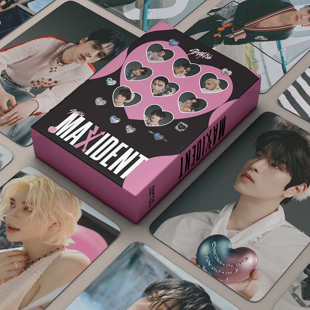 Straykids Album THE SOUND & MAXlDENT Photocard Stray Kids 2ND World Tour MANIAC & ODDINARY & Christmas Evel Lomo Card 54pcs/box