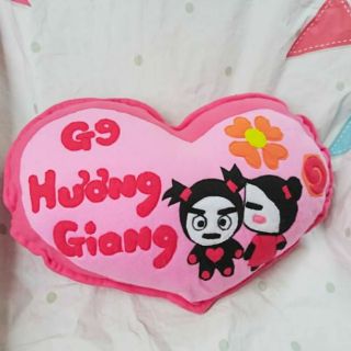 Bộ 2 gối puca garu và gà con