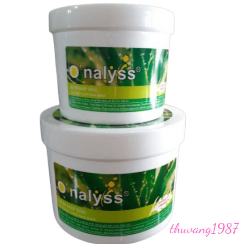 Kem hấp dầu dưỡng chất Nha đam o'nalyss 500ml -1000ml