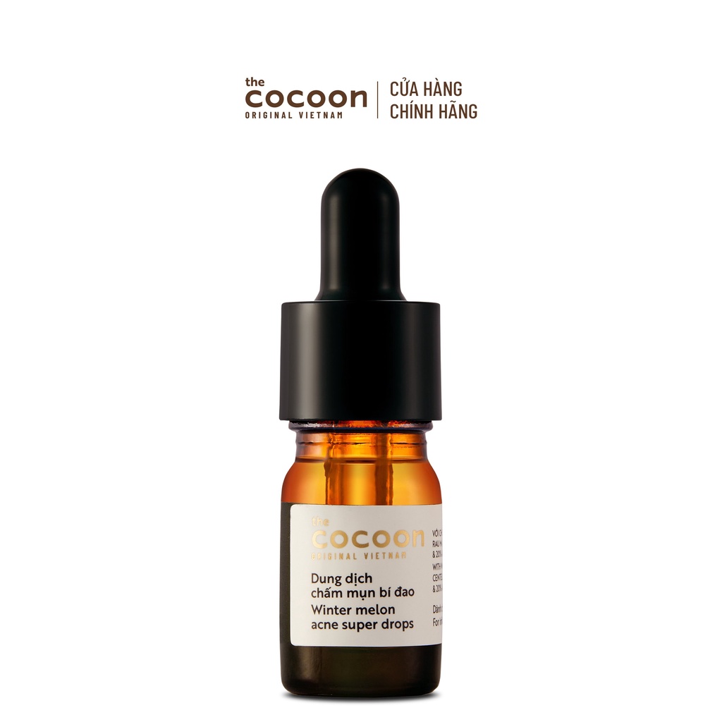 [Mã COSCN5 giảm 8%] Dung dịch chấm mụn bí đao Cocoon sạch mụn &amp; ngăn ngừa mụn 5ml