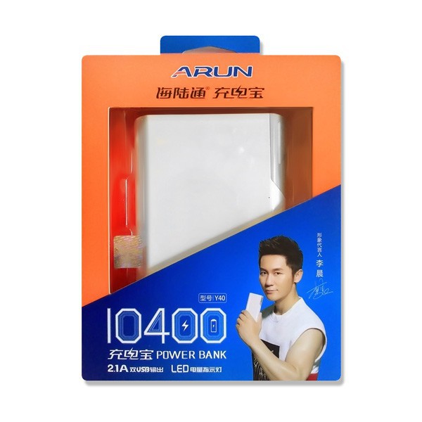 [SALE KHỦNG] PIN SẠC DỰ PHÒNG ARUN Y40 10.400 MAH