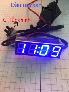 Led đồng hồ 4 chức năng