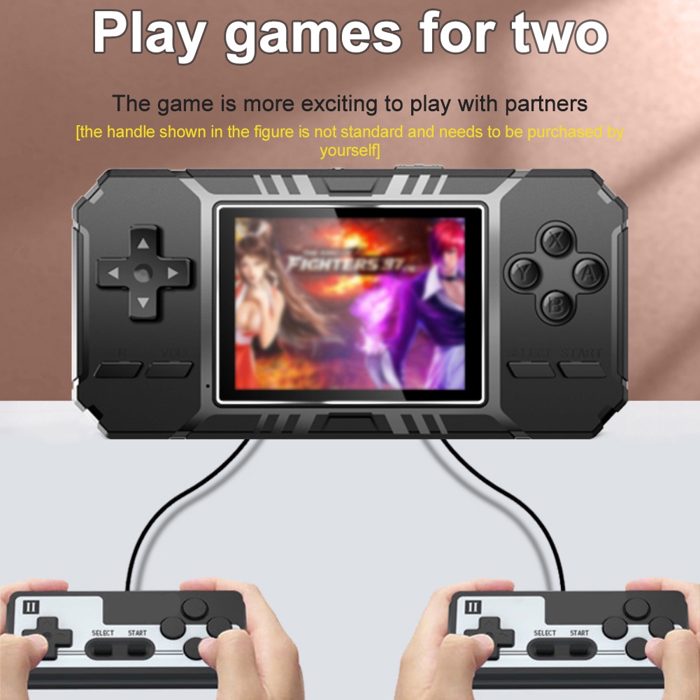 S8 Retro Video Game Console Trò   Cầm Tay Người   Pocket Pocket Game Console AV Out Handheld Player 520 Games Qiqimall_vn