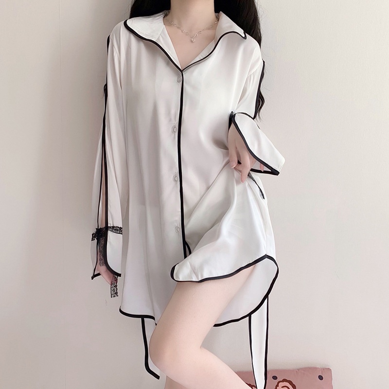 Herbe 'S Secret  Đầm Ngủ Chiffon Không Dây Gợi Cảm Hương Thơm Cao Cấp Cho Nữ