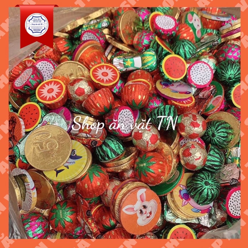 1kg sô cô la mix nhiều hình ngỗ nghĩnh