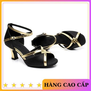 [ HÀNG LOẠI 1 ] Giày nữ khiêu vũ gót 5cm màu đen