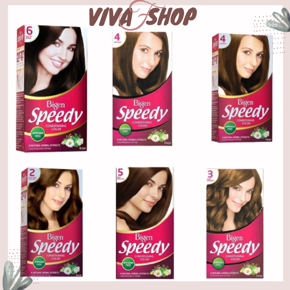 Thuốc nhuộm tóc BIGEN Speedy Conditioning Color / Thuốc nhuộm tóc rẻ