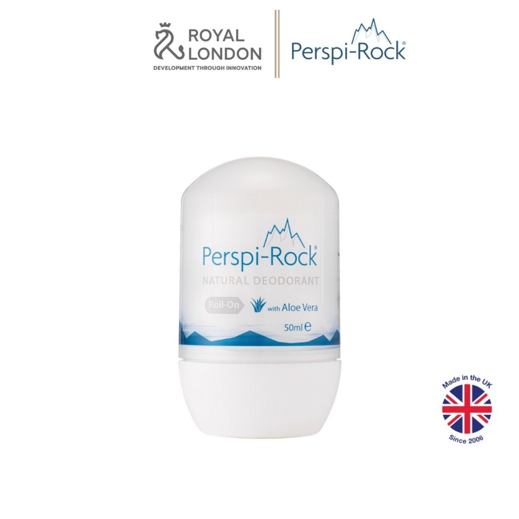 Lăn khử mùi tự nhiên Perspi-Rock Natural Deodorant Roll On 50ml