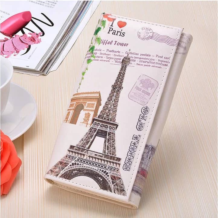 Ví nữ dài cầm tay Paris cổ điển | BigBuy360 - bigbuy360.vn