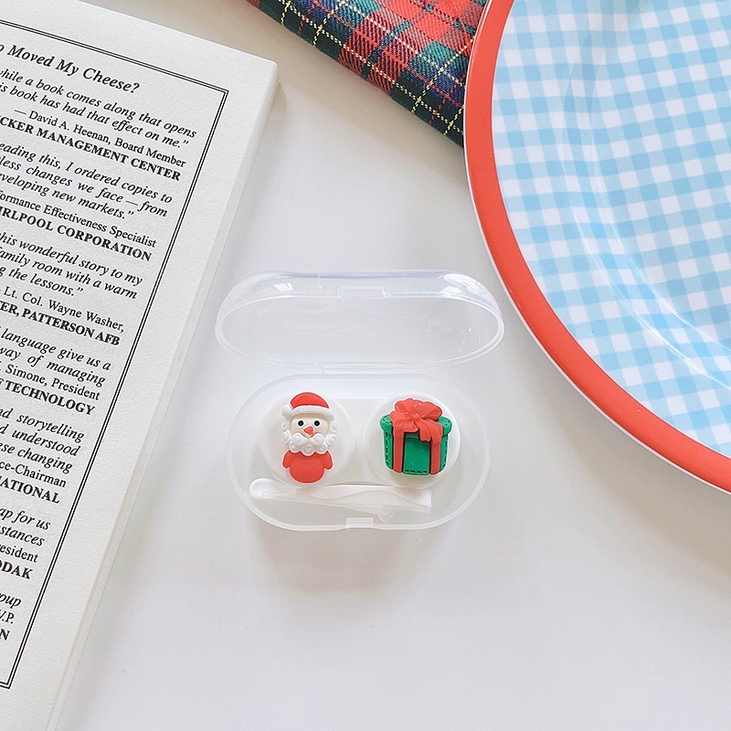 Khay Mini 3D Noel Cute - Case Đựng Lens