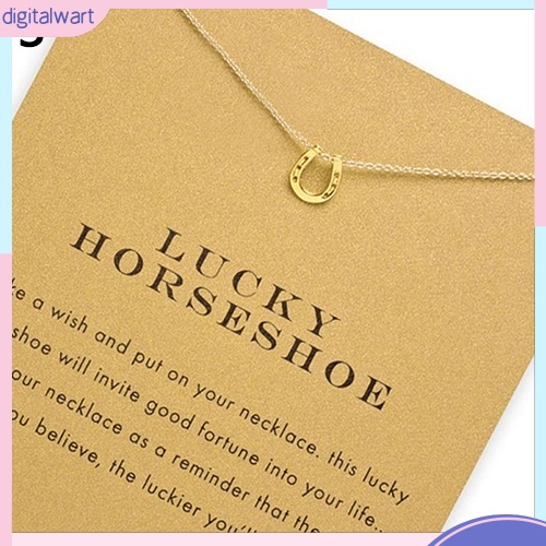 Dây chuyền hợp kim kèm thẻ trang trí thời trang nữ dễ thương xinh xắn