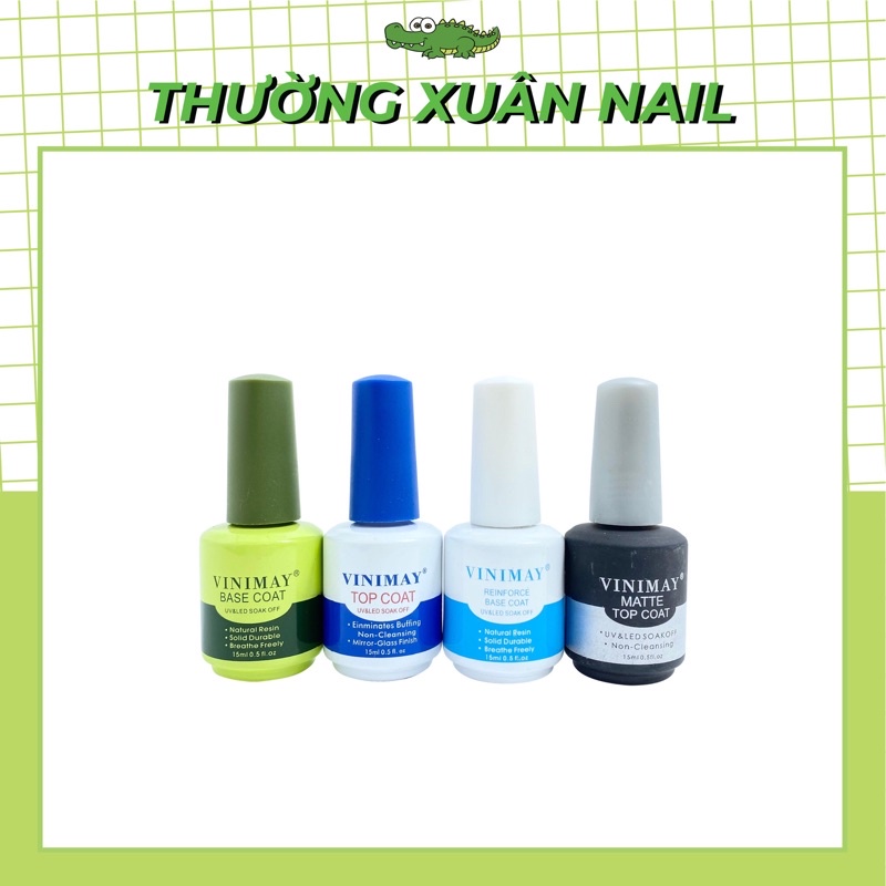 [CHÍNH HÃNG] Base Top Cứng Móng Vinimay