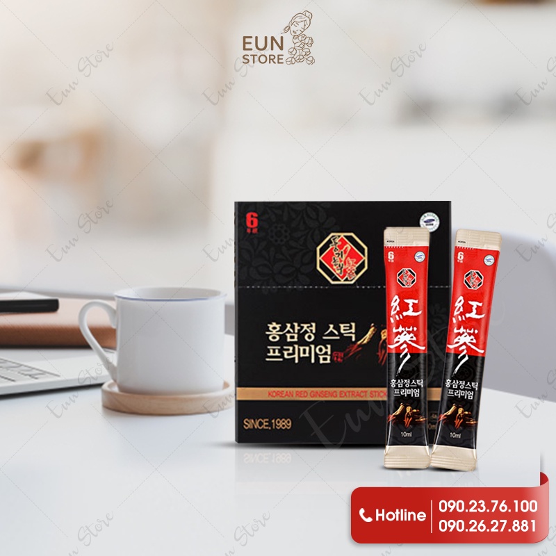 Hồng Sâm 6 Năm KOREAN RED GINSENG EXTRACT STICK PREMIUM