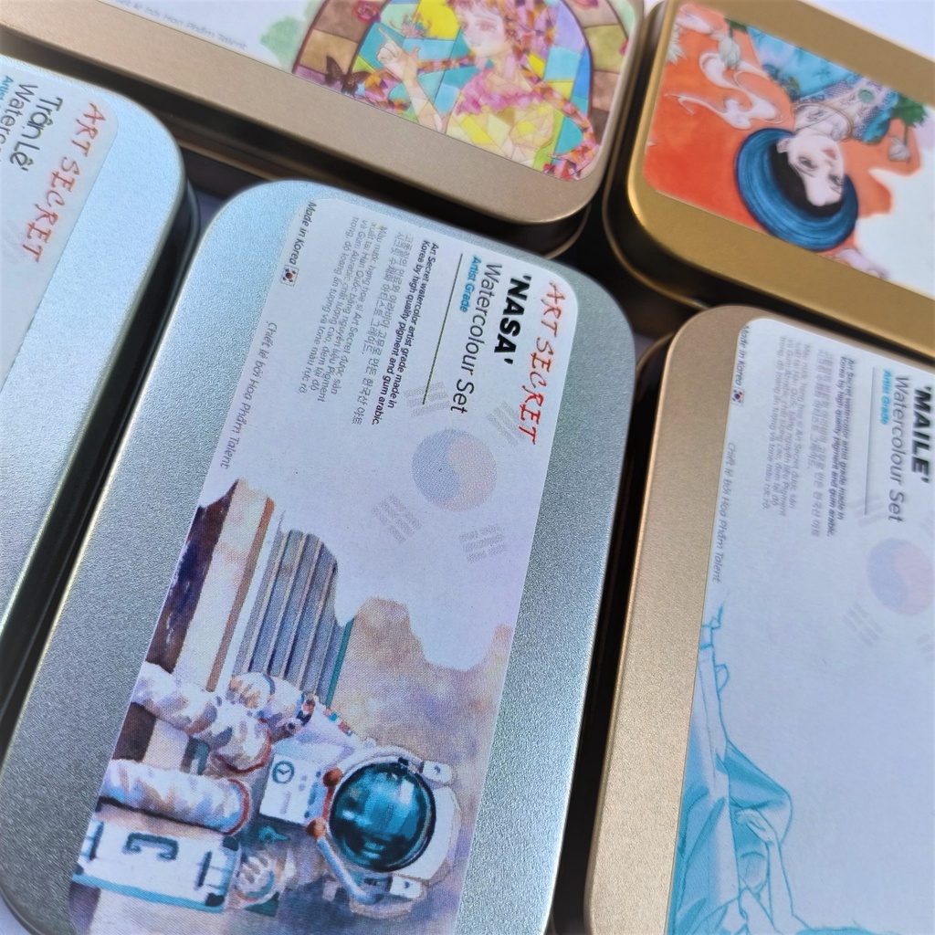 - Bộ màu nước  Art Secret - Talent Customize