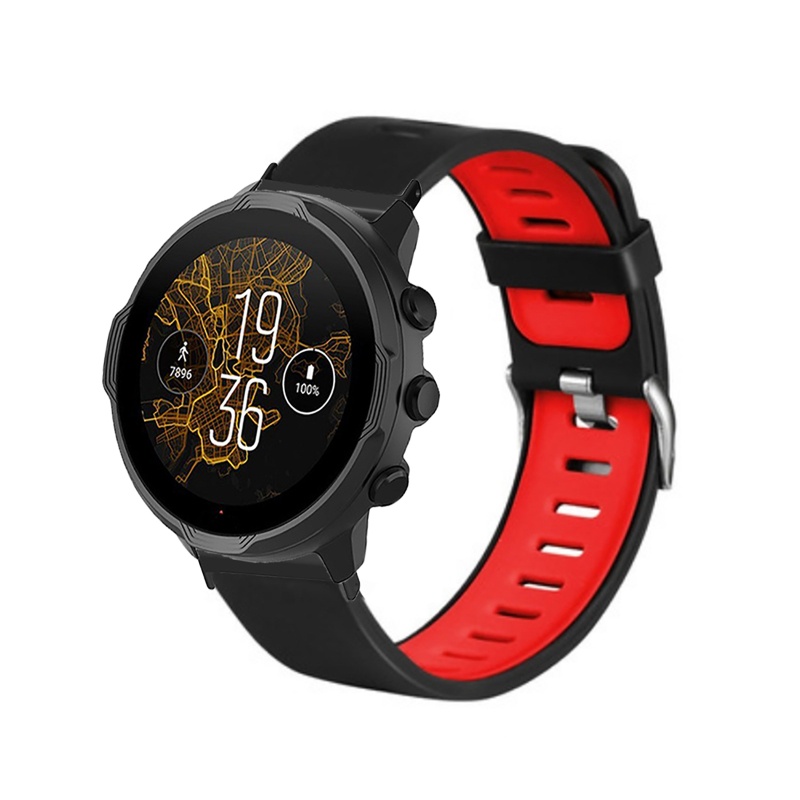 Dây Đeo Thay Thế Chất Liệu Silicon Màu Trơn Cho Suunto9 / Suunto7 / D5i